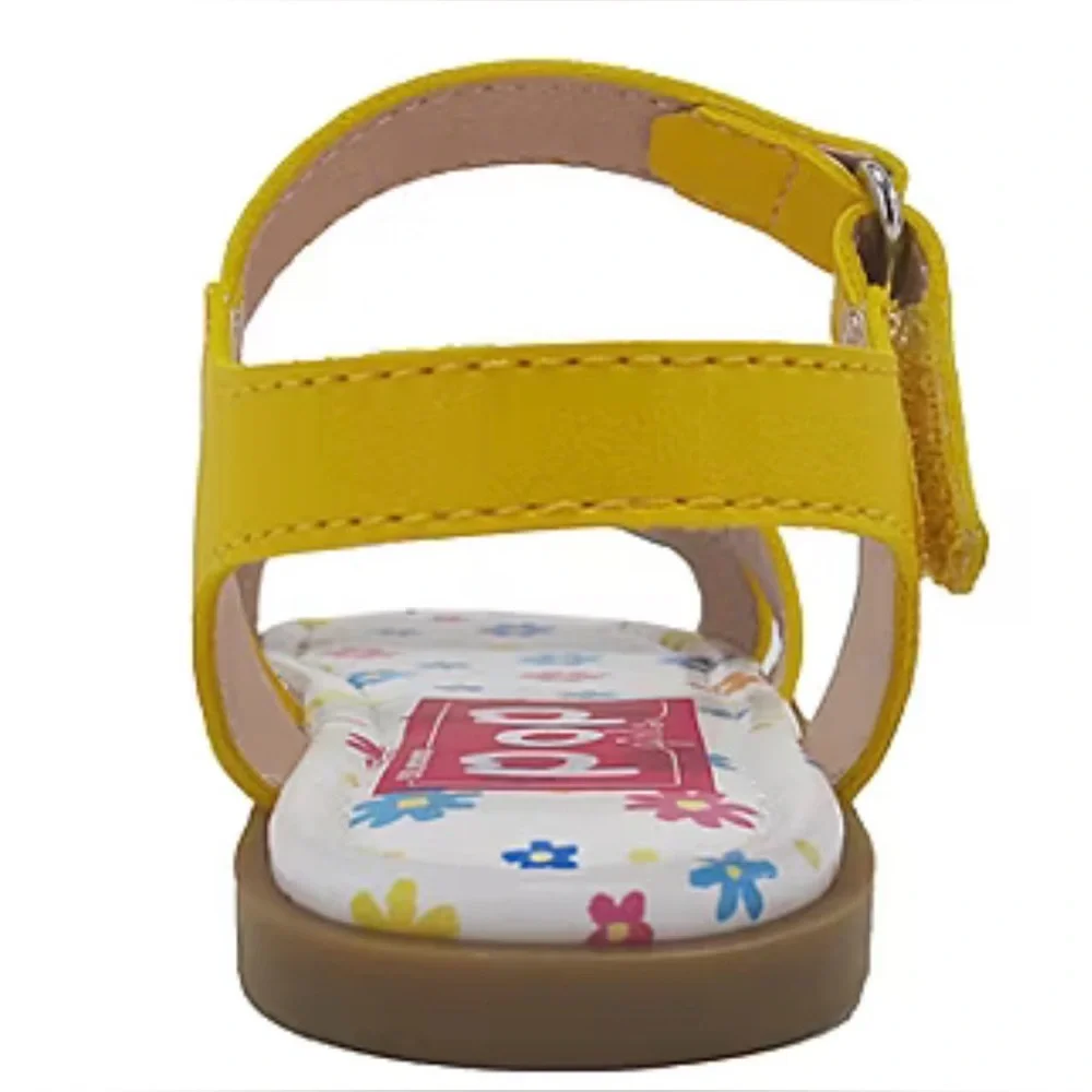 Pop Toddler Girls Lil Niyah Adjustable Strap Flat Sandals